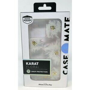 Case-Mate Karat Floral Case Cover for iPhone 12 Pro Max 6.7"